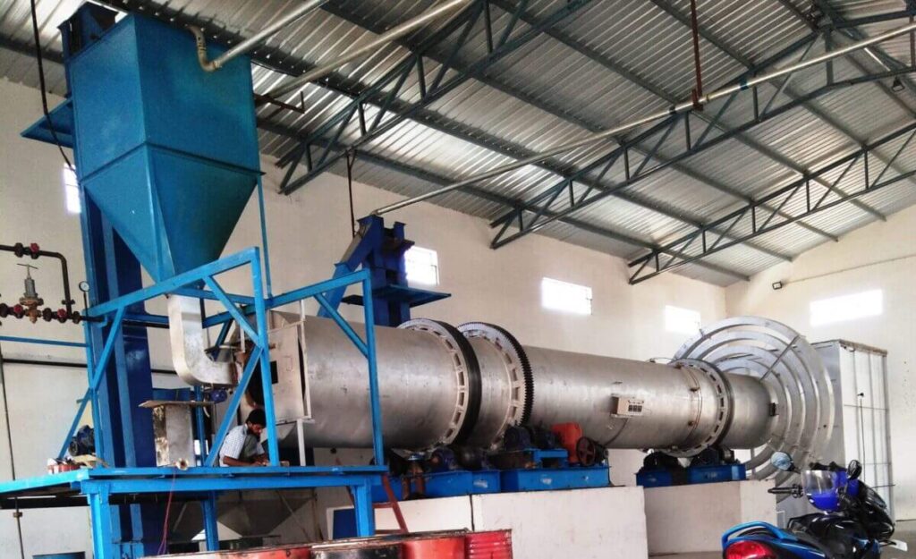 Activated Carbon Plant machinery spare parts and equipment.