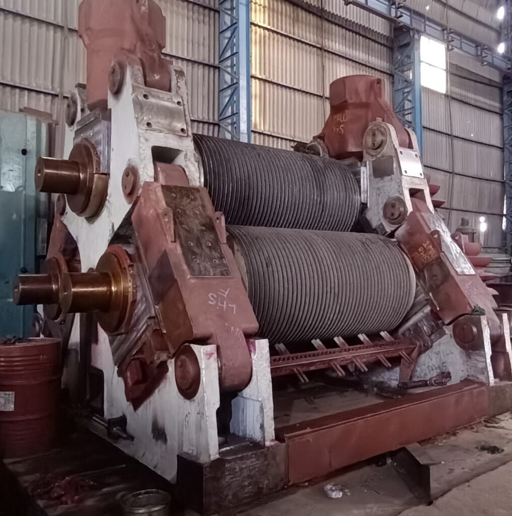 Head Stock with rollers complete assembly for Sugar Mill