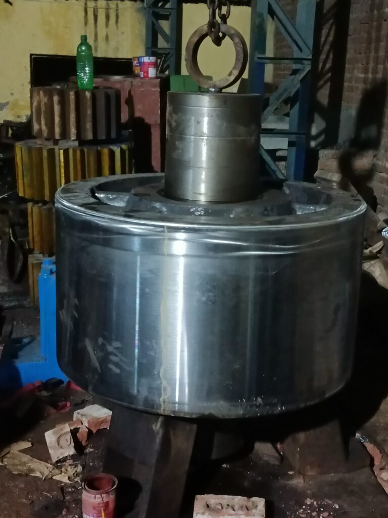 100 TPD Kiln Support Roller